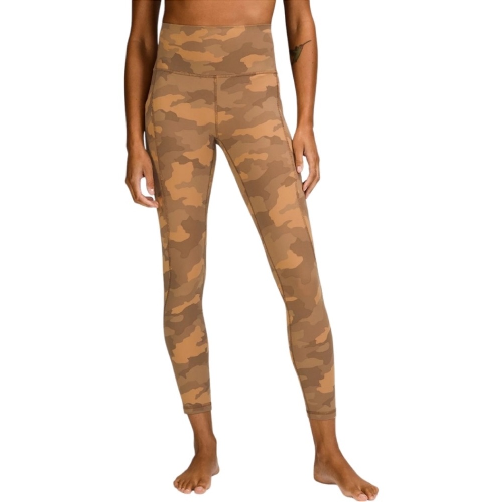 Lululemon Align Heritage 365 Camo Beige High-Rise Pant